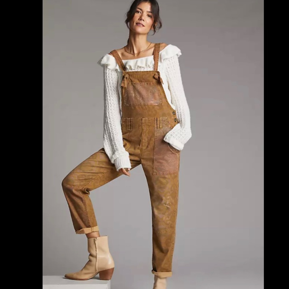 Pilcro the Wanderer Relaxed Overalls